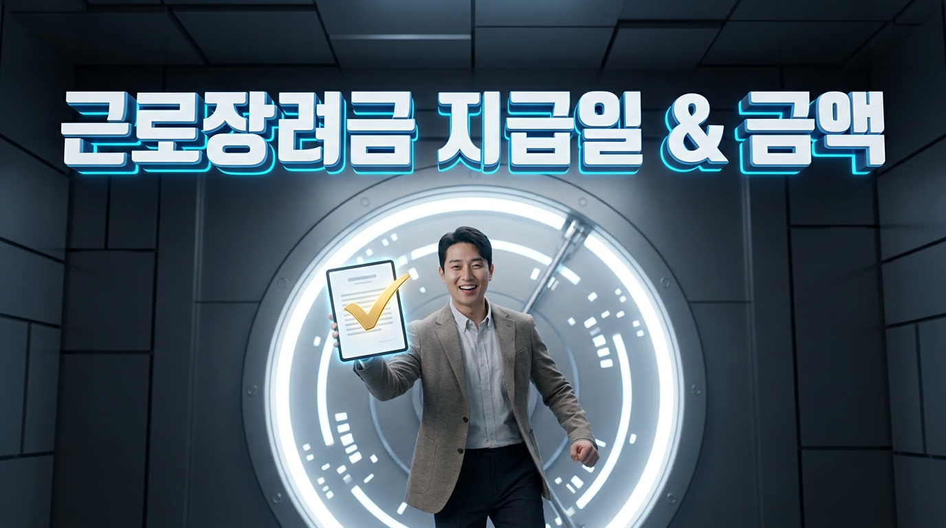 근로장려금 지급일과 금액 안내