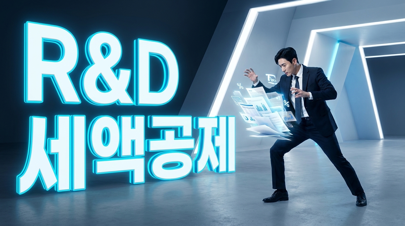 국세청 홈택스 시스템을 통해 벤처기업의 연구개발(R&D) 세액공제 한도 및 환급금을 정확하게 계산하는 과정